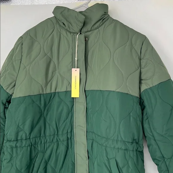 Summersalt women’s medium Quilted Coat NwT - Picture 2 of 6